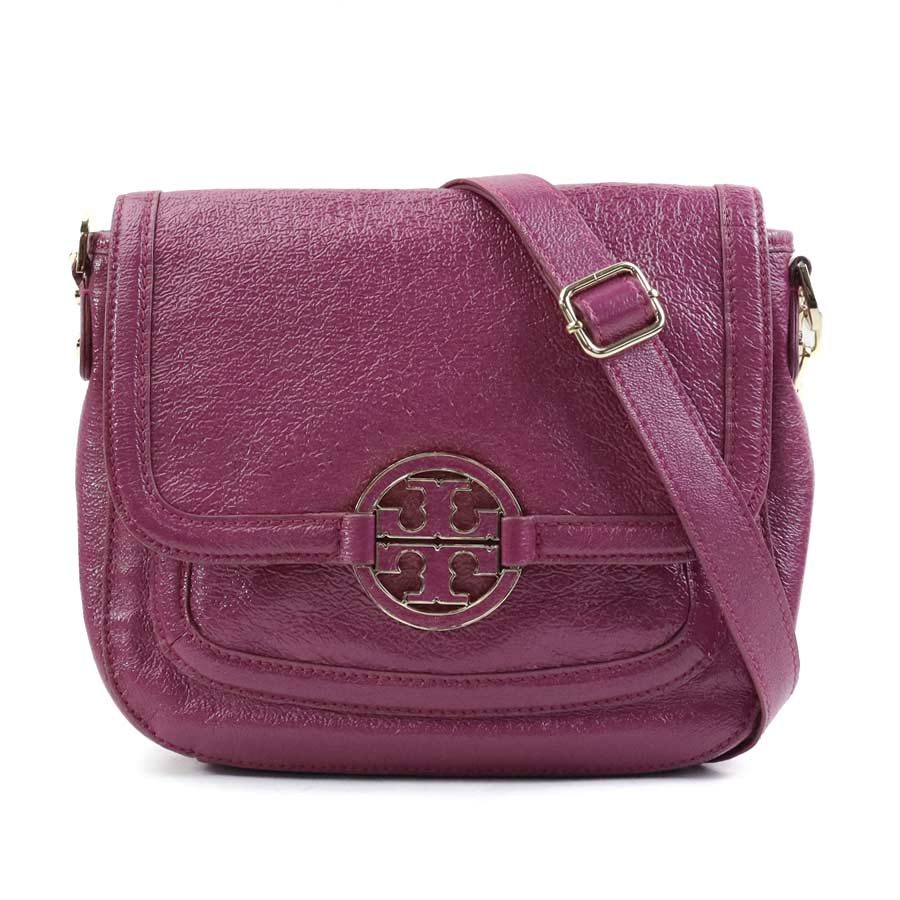 トリーバーチ Tory Burch ショルダーバッグ レザー ピンクパープル レディース h30716kショルダーバッグ