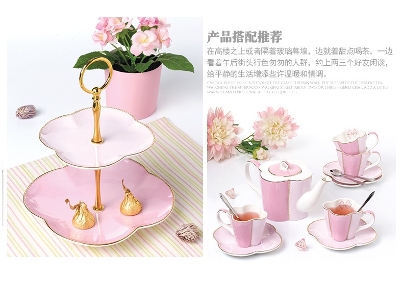 イングリッシュアフタヌーンティーセット ギフトセット ハンドポアポット セラミックフィルターカップ 器具組み合わせ フラワーティーカップ オリジナルデザイン