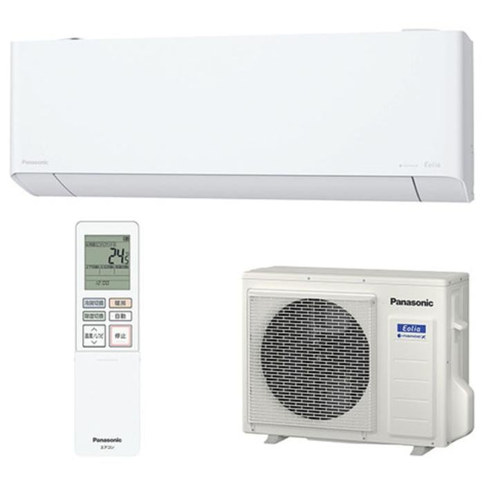 Panasonic パナソニック ルームエアコン Eolia エオリア CS-564DEX2-W 5.6kw 18畳程度 単相200V EXシリーズ クリスタルホワイト 軒先配送のみ 75,580円