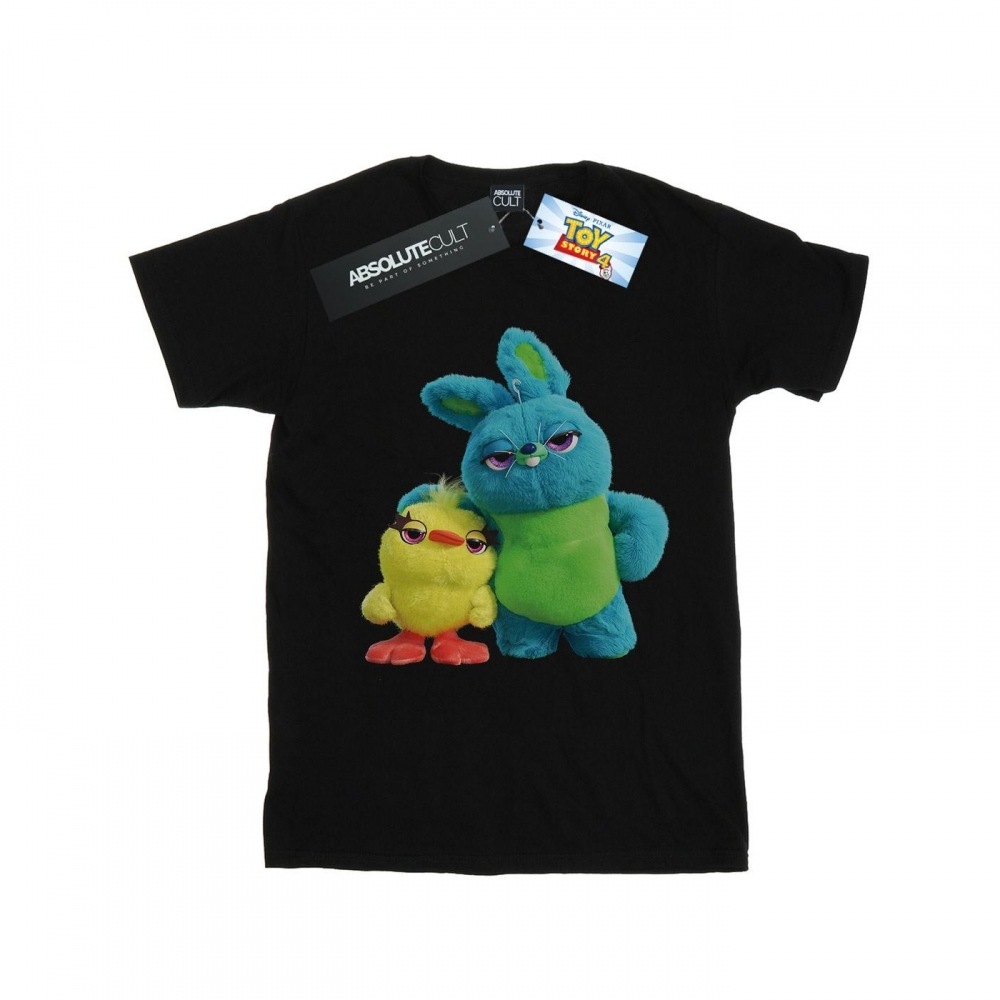 (英国より直送) Disney メンズトイ・ストーリー 4 ダッキー&バニー Tシャツ