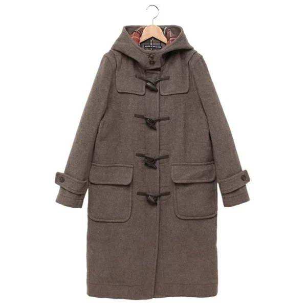 コート ダッフルコート メルトン ブラウン レディース LONDON TRADITION M11 LT65