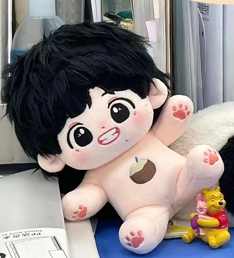 20cm 無属性ぬいぐるみ　コットン ドール　棉花娃娃　本体 スケルトン有