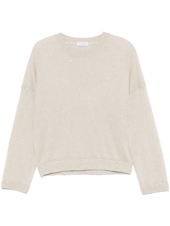 BRUNELLO CUCINELLI Women Sweater M10550210 C9732 Beige