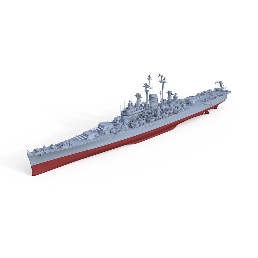 SSMODEL 1/700 SSC700569S 軍事モデルアメリカ海軍デモイン号重巡洋艦船底版