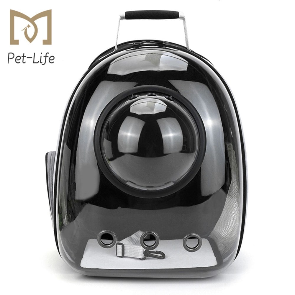 宇宙カプセルペットバックパック猫バックパックバックパック子犬犬犬移動バッグ移動場透明