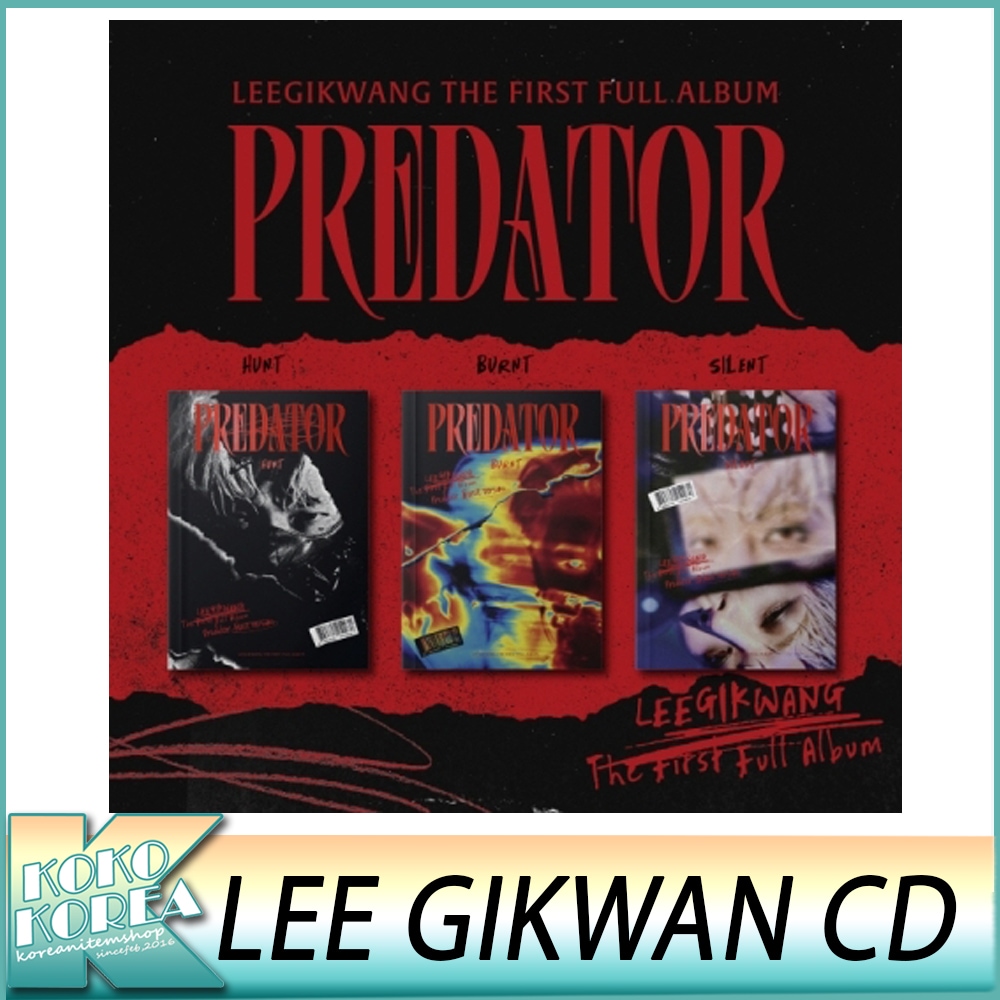 ３種セット LEE GIKWANG 正規１集 [Predator] ハイライト
