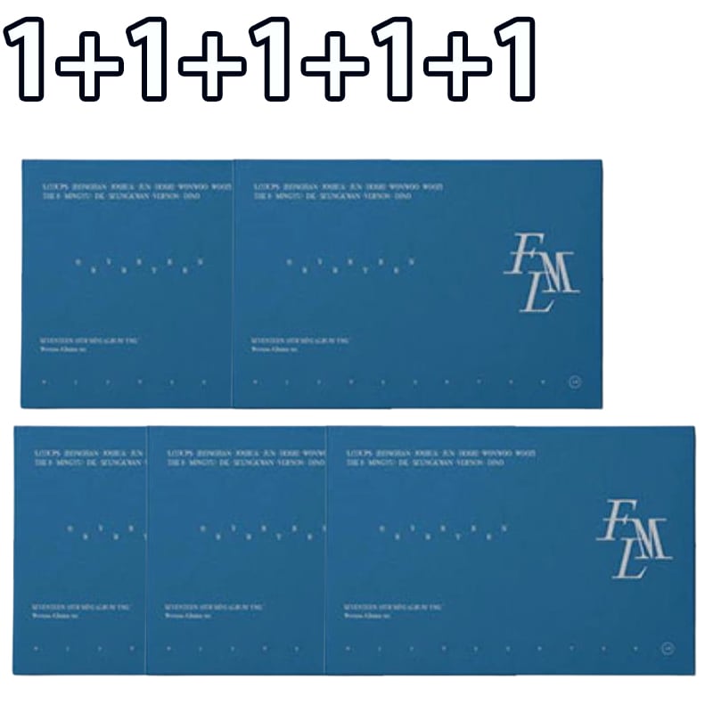 [1+1+1+1+1] WEVERSE Ver. SEVENTEEN ミニ10集アルバム FML