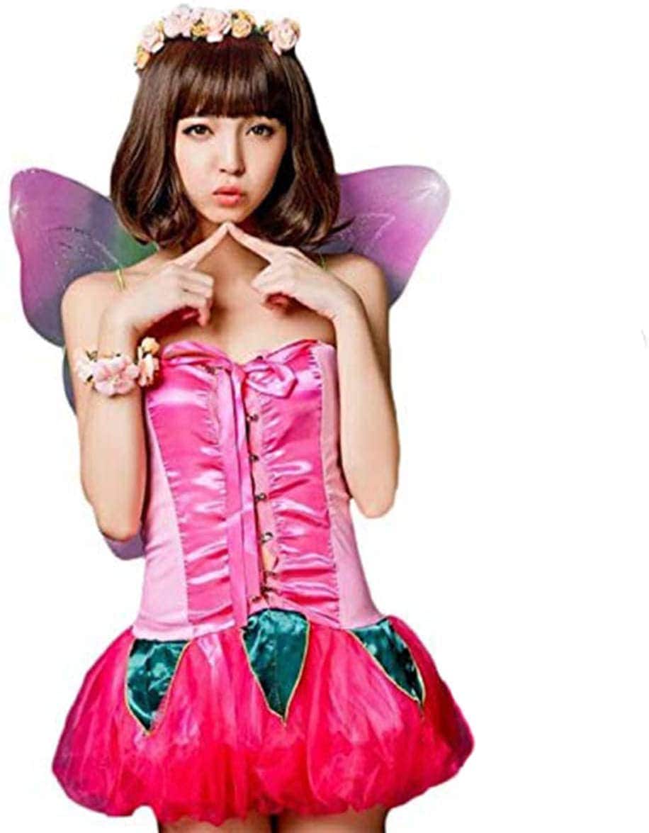 衣装妖精ドレスハロウィンフェアリー蝶 バタフライ 羽根 お花の妖精 精霊 蝶々妖精の 6,395円
