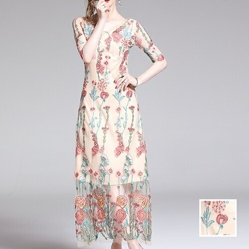 パーティードレス 結婚式 ワンピース ロング マキシ丈 オケージョン イブニング ドレス 韓国 ファッション レディース 春 夏 ブライダル お呼ばれ コーデ 成人式 二次会 同窓会 20代 3