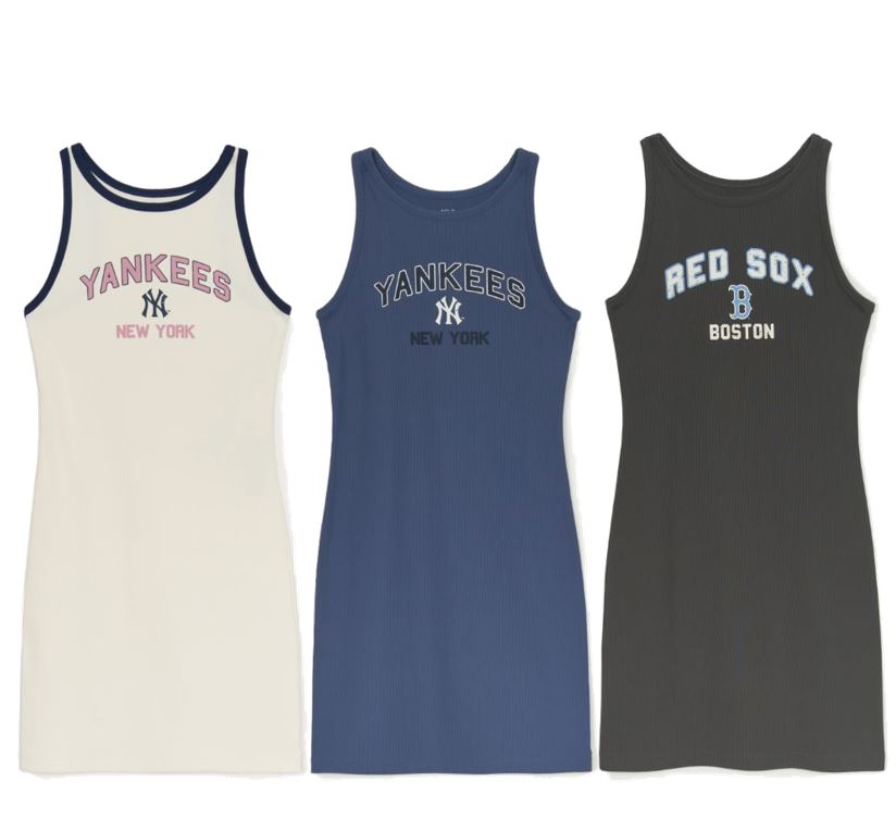 Basic Varsity Vintage Sleeveless Dress 3FOPV0253-50CRS,3FOPV0253-50INS,3FOPV0253-43CGD 7,767円