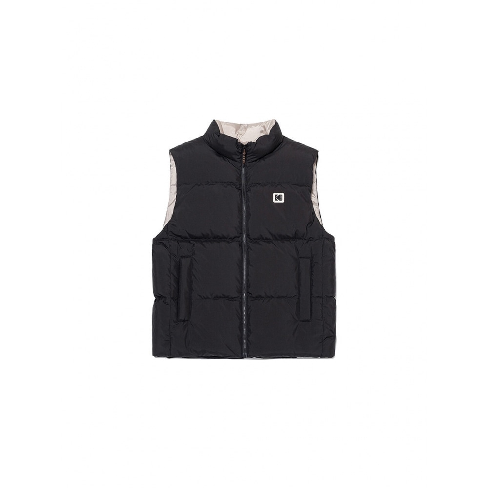 KODAK ApparelエッセンシャルスタンドネックダックダウンベストBLACK 22,629円