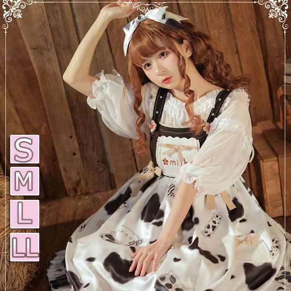 ロリータ ワンピース メイド ワンピース コスプレ パーティードレス コスチューム 衣装 パニエ 上着追加可 ハロウィン クリスマス