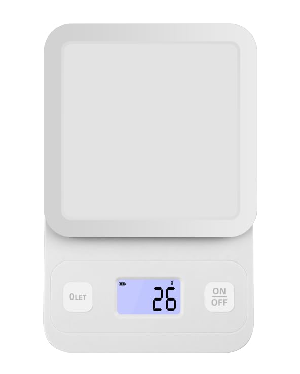 デジタルスケール クッキングスケール キッチンスケール 精密電子はかり 計量器 電子天秤 0.1gから3.0kgまで 電子スケール コンパクト 計量可能風袋引き機能 電子 測り 計量器 多用途超小型