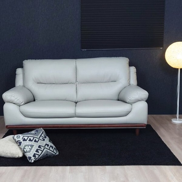 筑波産商 ニンバス 3P ソファー GY(PCN/PVC) H92(SH42)cm メーカー直送