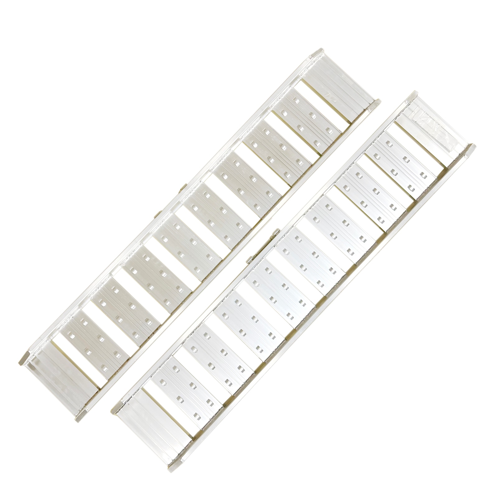 アルミブリッジ 軽量タイプ 長さ180cm×幅25cm 最大積載500kg 2本セット SHK-180-25-0.5 軽量ブリッジ シンセイ