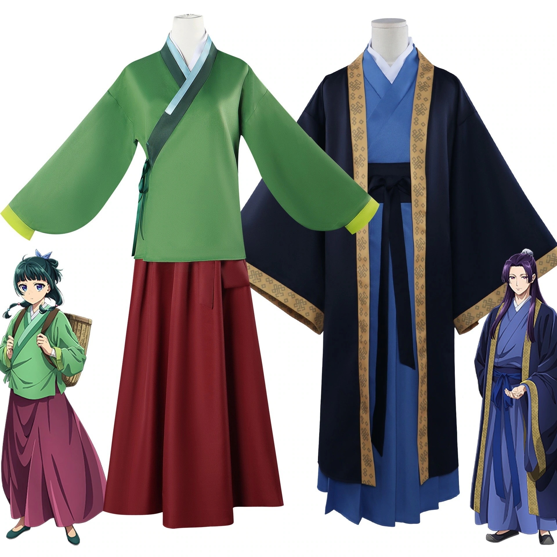 【2026限定SALE】『薬屋のひとりごと』公式コスチューム 猫猫 Ver. 薬師少女ささやきシリーズ アニメ2次元再現用コスプレセット