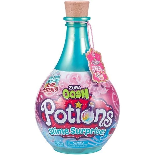 スライムキット Oosh PotionsLab サプライズ DIY 魔法瓶 ユニコーン 不思議 北米版 Oosh Potions Lab水色