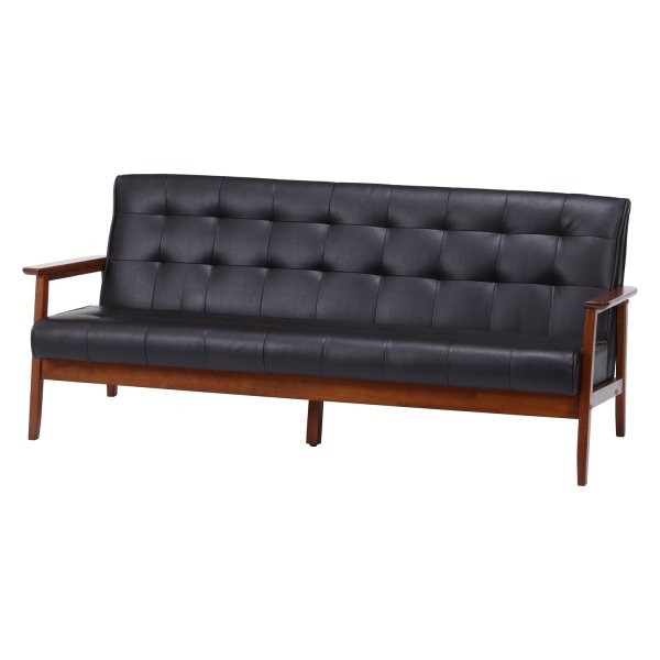 [C/D:34207] バイキャストＰＵソファー フレンズＤＢＲ ３Ｐ ８４６