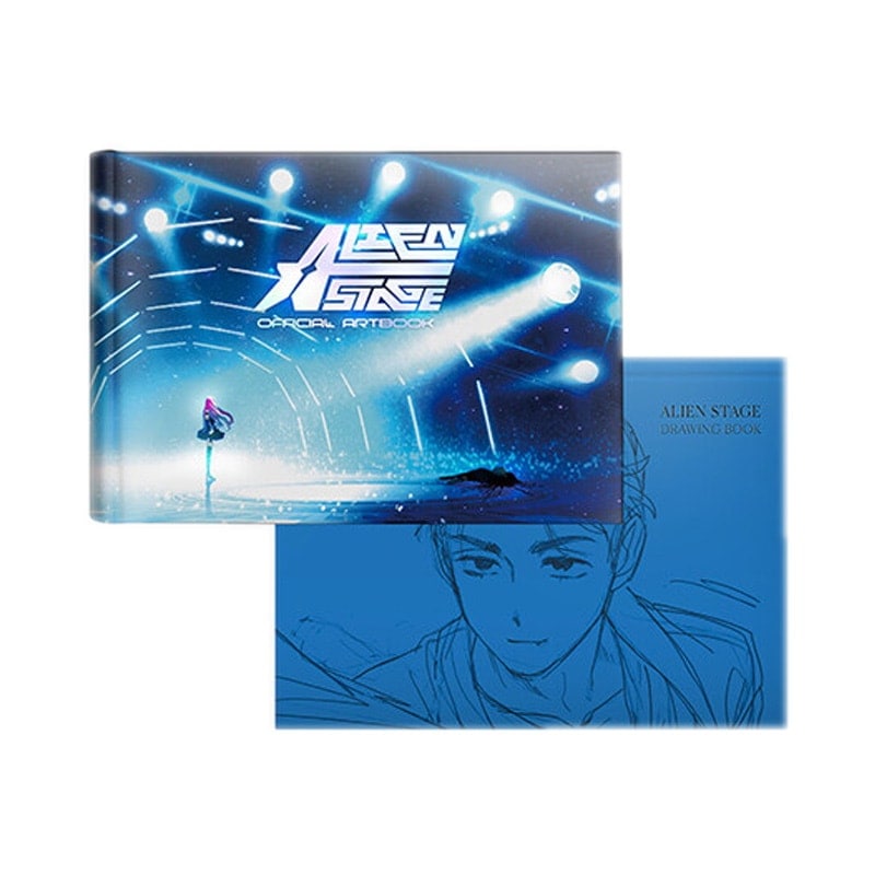 【初版限定特典付き/韓国版/限定版】 エイリアンステージ 公式アートブック ( 初版限定 グッズ / イラスト集 / 画集 / 線画 / ドローイング / 韓国書籍 / 韓国語書籍 )