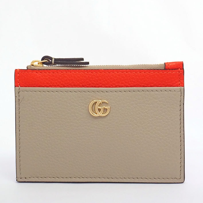 【美品】グッチ GG ジップ キーポーチ 日本限定 ダブルG 【カードケース】