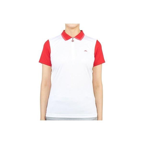 J.LINDEBERG スクラッチ ゴルフウェア 女性用カラー半袖Tシャツ GWJT06828 0000