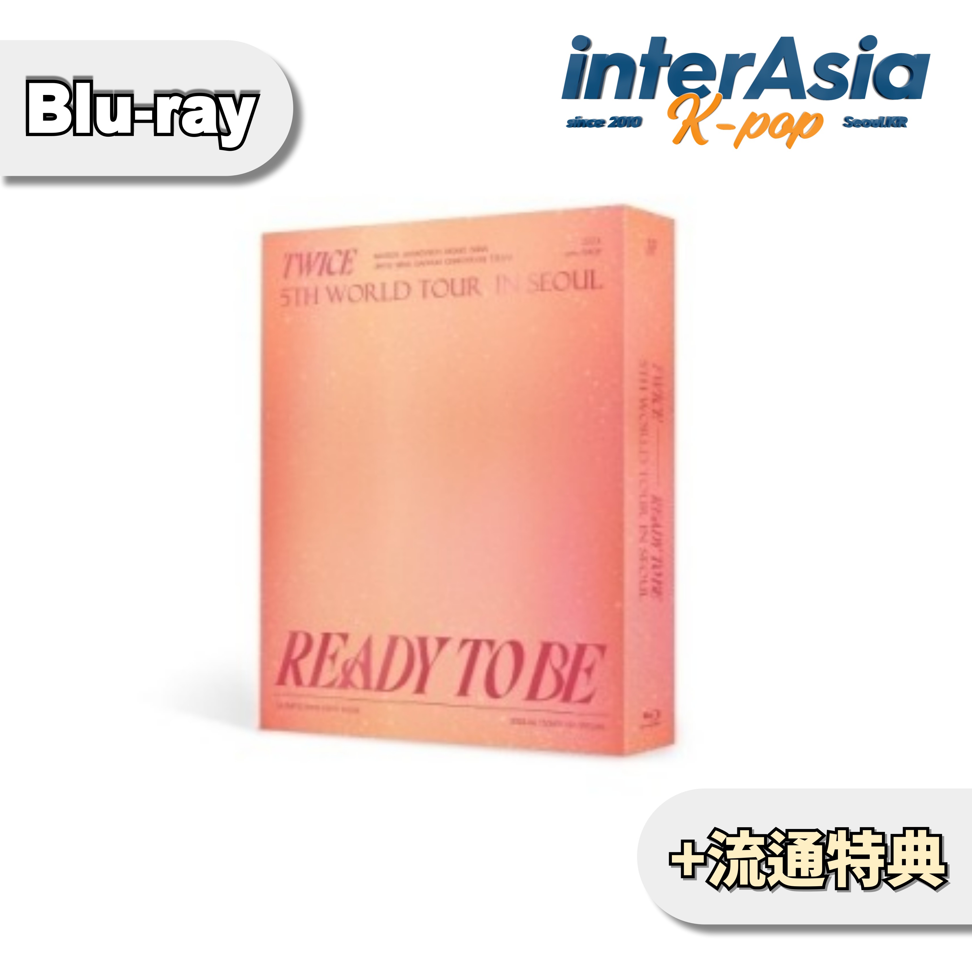 TWICE - 5TH WORLD TOUR [READY TO BE] IN SEOUL (Blu-ray) +流通特典