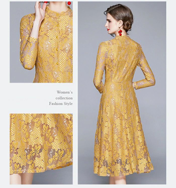 【送料無料】服装 お呼ばれ 二次会 お宮参り ドレス 大人 フォーマルドレス 体型カバー Aライン ワンピース 長袖