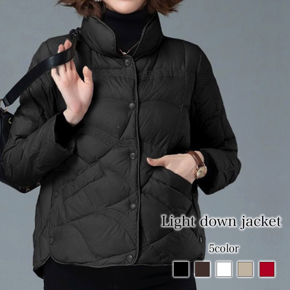 タイムセール SALE 在庫処分セール ダウンジャケット レディース ライトダウンジャケット フード 40代 白 ショートコート ダウン 春 コート 大きいサイズ 冬 ブランド ジャンパー おしゃれ