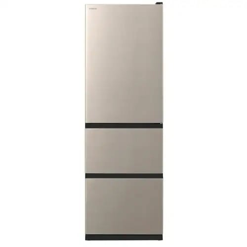日立 冷蔵庫 375L 右開き 3ドア 幅60cm 真ん中野菜室うるおいチルド R-V38X ゴールド系 76,101円
