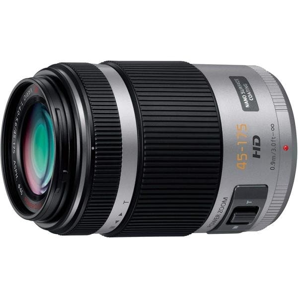 【中古】パナソニック Panasonic 望遠ズームレンズ G X VARIO PZ 45-175mm/F4.0-5.6 ASPH. シルバー H-PS45175-Sズームレンズ
