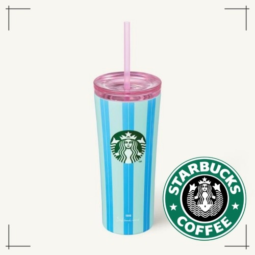 STARBUCKS公式 SS コールドコップ Surf Beach Finney Cold Cup 473ml