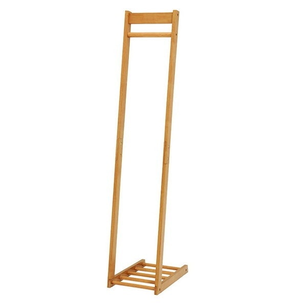 VR-7214LBR ハンガーラック 幅30cm ライトブラウン 組立式 メーカー直送