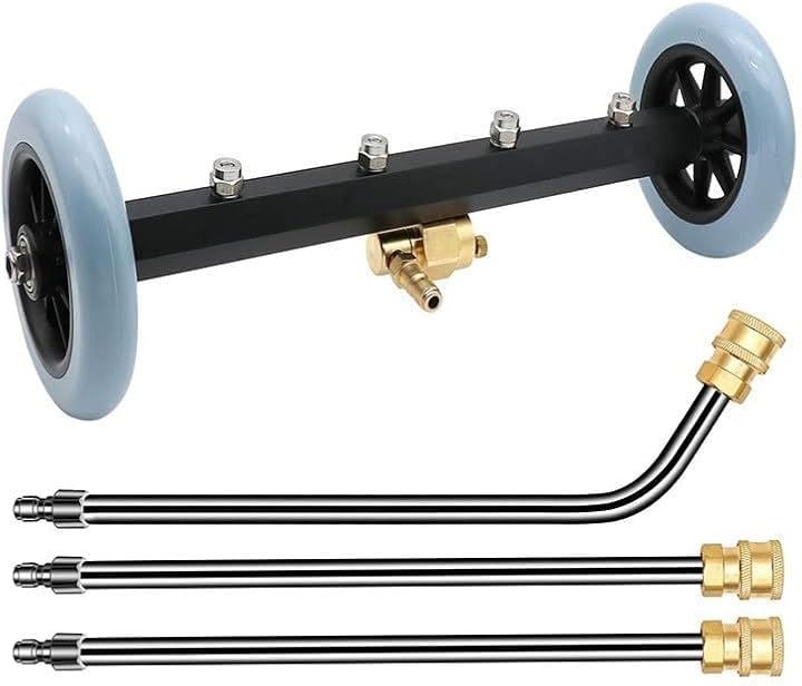 高圧洗浄機 高圧洗浄ノズル 車台 洗車 下回り 散水ノズル(青)