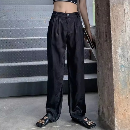 ボトムス パンツ ズボン ストレートパンツ ロングパンツ ハイウエスト ポケット かわいい 大人可愛い きれいめ シンプル カジュアル 上品 おしゃれ かっこいい 大人女子 こなれ感 個性的 主役級 6,956円