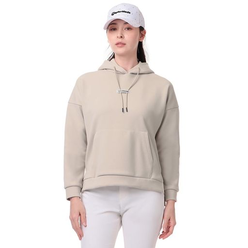 [ゴルフ] フード付きトレーナー TL475 レディース アイスベージュ