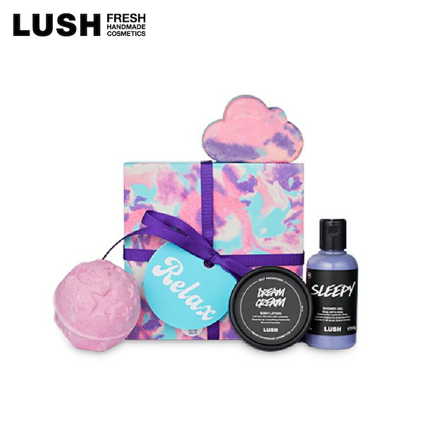 Qoo10] LUSH リラックス ギフト セット バスボム バ