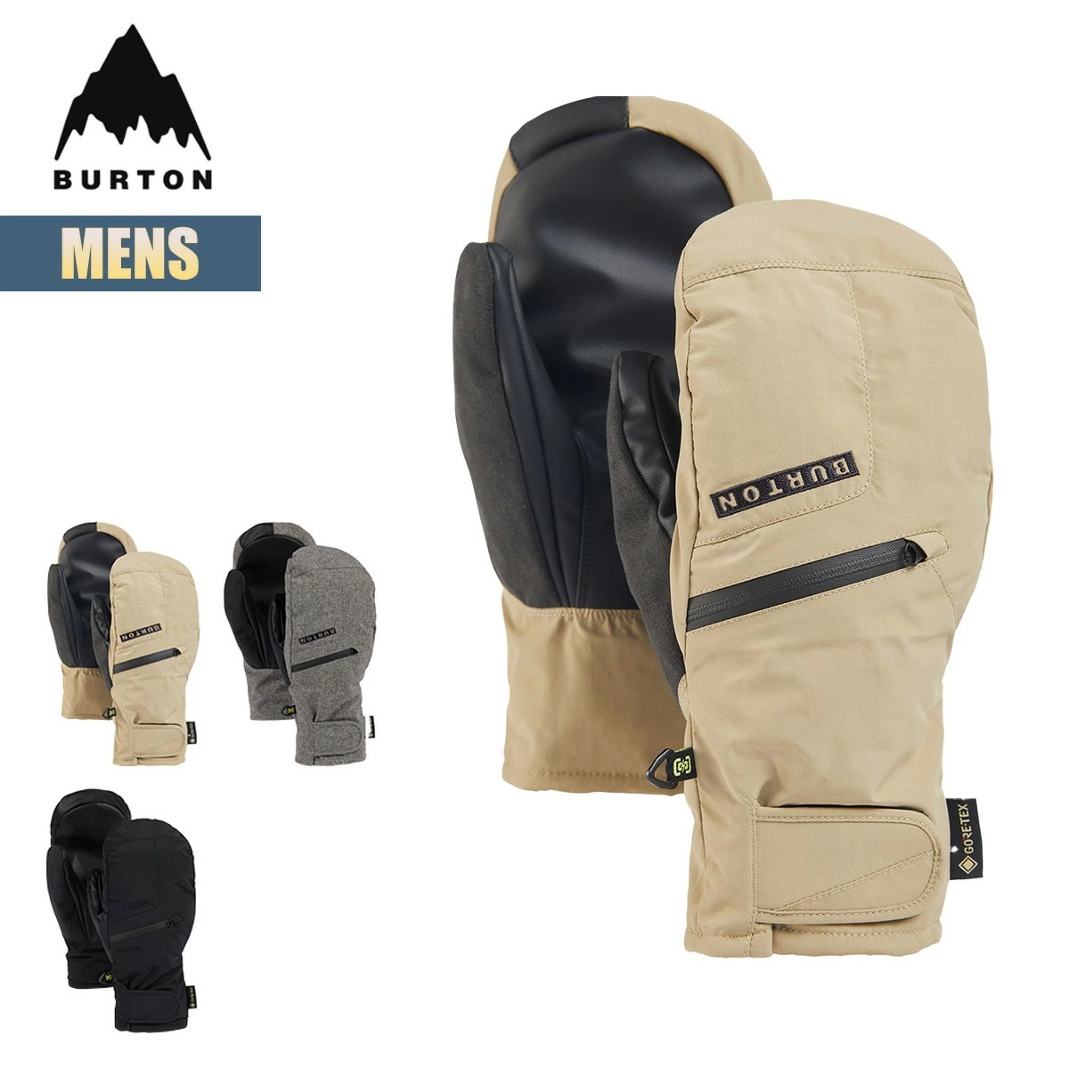 グローブ メンズ 24-25 ゴアテックス アンダー ミトン W25JP-103941 Mens GORE-TEX Under Mitten スノーボードグローブ スノーグローブ