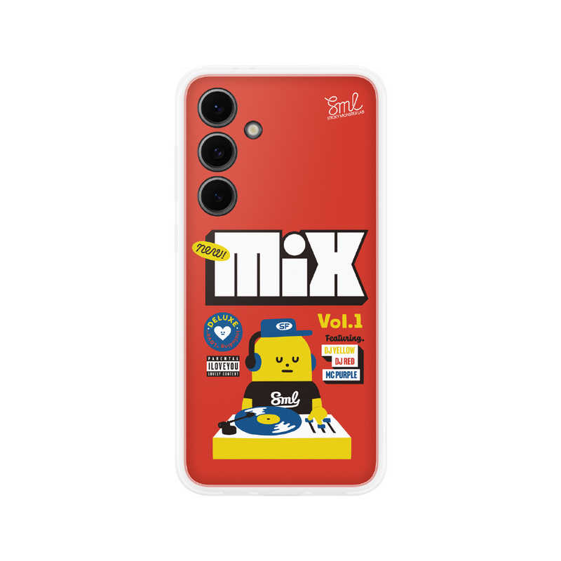 GALAXY　サムスンGalaxy純正 Galaxy S24 FE Flipsuit Case フリップケース Red　EF-MS721CREGJP