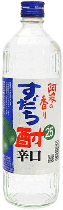 【送料無料】日新酒類 阿波の香りすだち酎 辛口 720ml6本【北海道東北四国九州沖縄県は必ず送料がかかります】