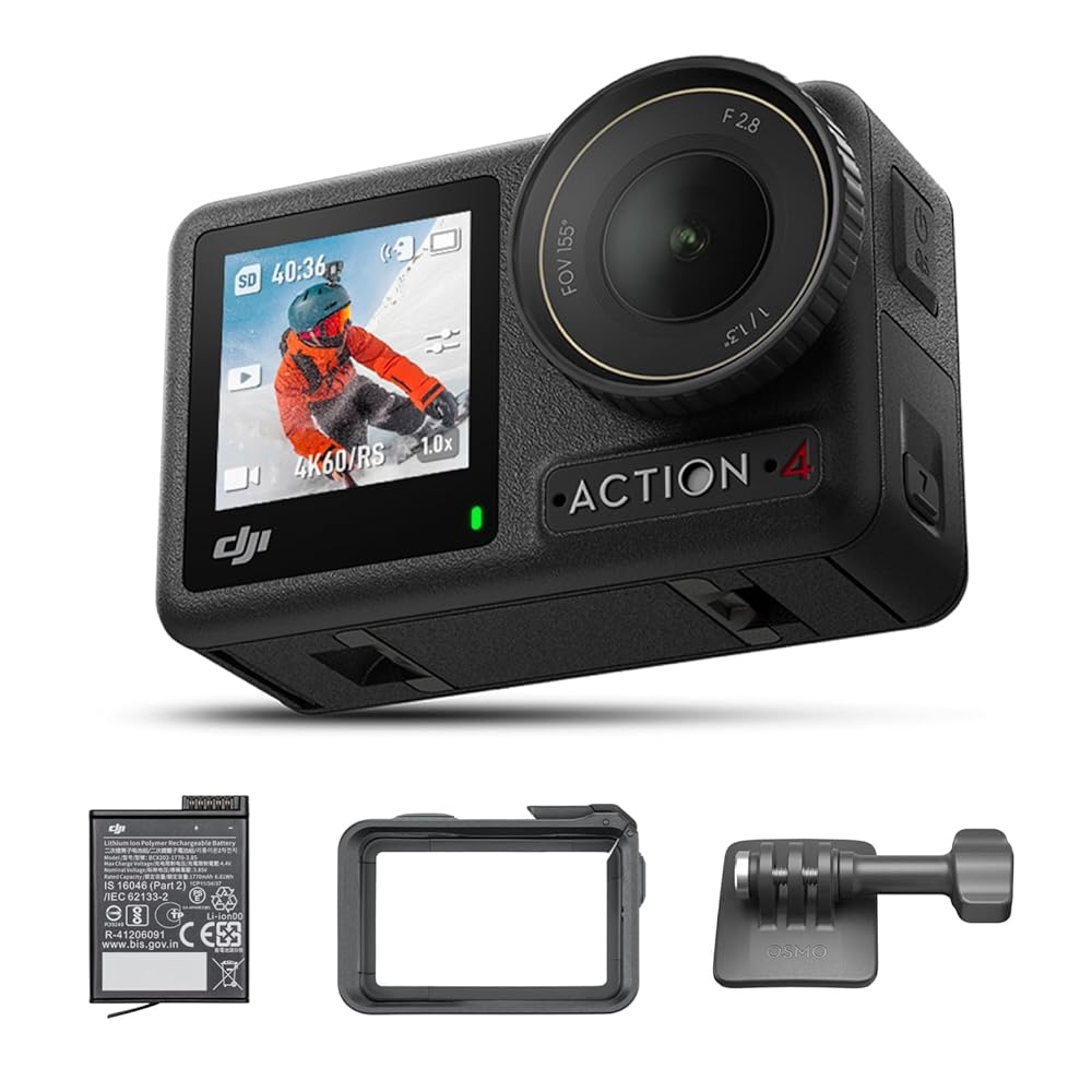 DJI アクションカメラ Osmo Action 4 スタンダードコンボ 【国内正規品】