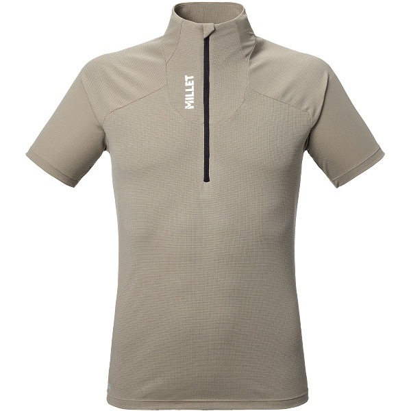 MILLET ミレー カメット ジップ ショートスリーブTシャツ アウトドア フリース＆ベロアジャケット MIV10826-N9904