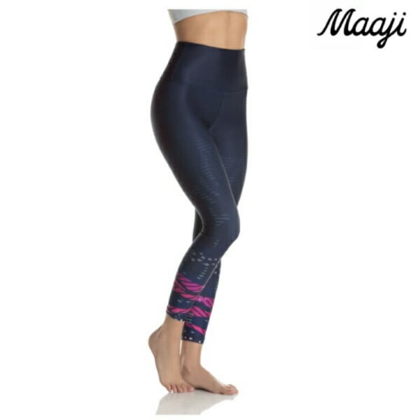 リバーシブルレギンス ハイライズ 7/8丈 Native Miami Midnight