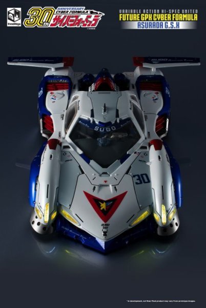 threezero x Megahouse 新世紀GPXサイバーフォーミュラ ASURADA G.S.X 1/18 アクションフィギュア 3M02890W0