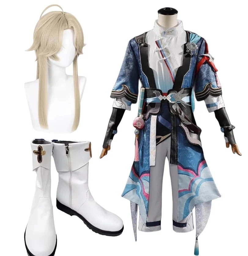 コスプレ衣崩壊：スターレイル彦卿刺繍げんきょうイベントパーティー変演出服クリスマスパーティー