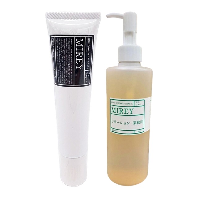 ミレイ プロテクトデイミルク +リポーションエッセンスR セット 40g+300ml
