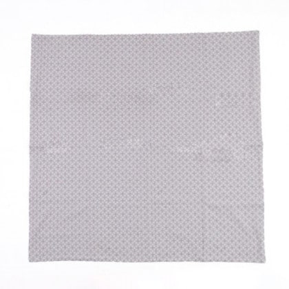 志成販売 七宝つなぎ刺繍のテーブルクロス グレー 305047GY