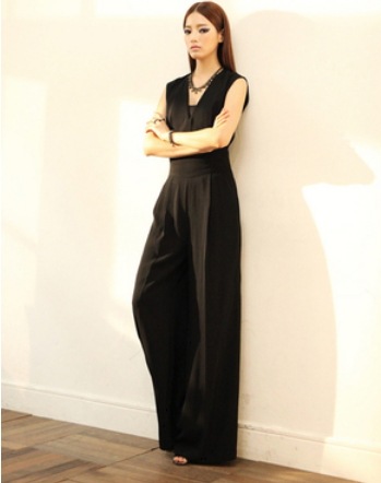 ノースリーブオールインワンパンツ ワイド ロング丈 ノースリーブ 綿 爽やか 大人スタイル 大人可愛い きれいめ シンプル カジュアル 大人 上品 おしゃれ かっこいい レトロ アジアン 大人可愛い 5,950円