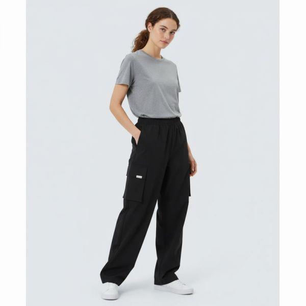 SNOWPEAK APPAREL ルートカーゴストリングパンツ S25FURPT66 ブラック