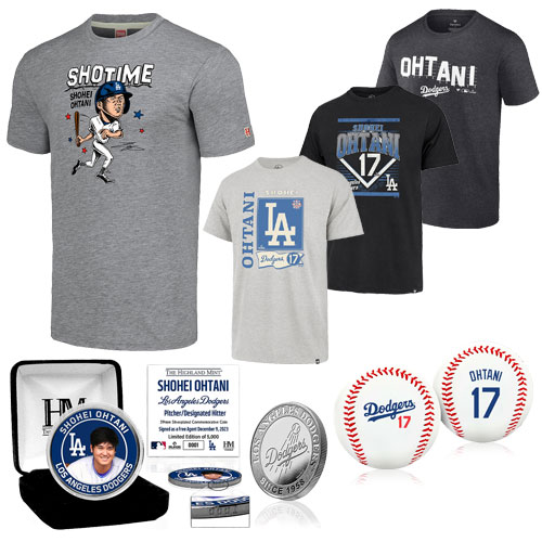 大谷翔平モデル ロサンゼルス ドジャース MLB Tシャツ 硬式ボール 記念コイン コレクション
