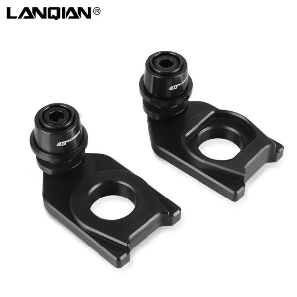 オートバイチェーン調整ブロックフレームスイングアームスプールスライダー後輪車軸スタンドフックセットsym maxsym TL500 2020 2021